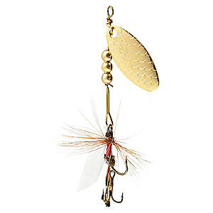 JOES FLIES INC Joe's Flies Short Striker Willow Series Lures - Blue 026148161144