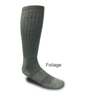 Covert Threads Ice Military/ Hunting Wool Sock Desert 1pr, Foliage Green, Size 4-8, 3455 FG