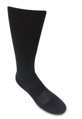 Covert Threads Desert Moderate/Hot Climate Sock, Black, Size 4-8, 5457 BK