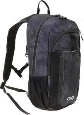 Girls With Guns Midnight Deluxe Backpack w/ Lockable Concealed Carry, Black/Shade Blackout Camo, 10 in x 19 in x 7.5 in, 70637 70637