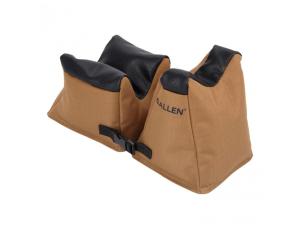 Allen X-Focus Shooting Rest Combo Prefilled Front and Rear Bag Coyote 026509064688