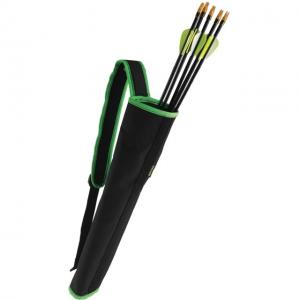 Allen Compact Back Quiver, Black/Hot Green, 7036