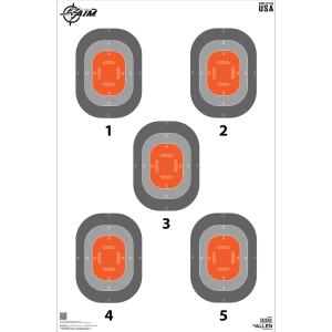 Allen EZ Aim 5-Spot Paper Target 23"x35" 50pk 15754