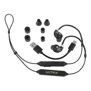 Allen ULTRX E-Bud Neckband Ear Buds Ear Plug - 1 - Black