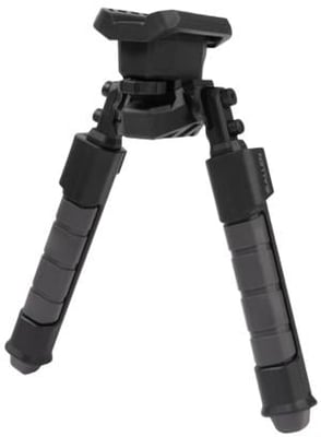 Allen Helix Rifle Bipod Swivel Stud Mount, Rapid-Snap Legs, 8.5"-11.5", Black 