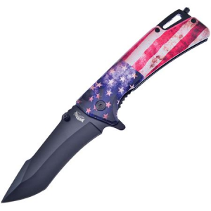 Frost  FC83AM American Flag Linerlock A/O FC-83AM