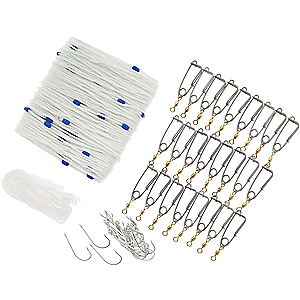 Magic Bait Big Catch Trotline with Stainless Steel Clips 77BCTL