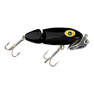 Booyah Arbogast Jointed Jitterbug - Black G670-02