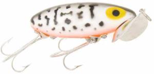 Arbogast Jointed Jitterbug Topwater Lure, 3 1/2in, 5/8 oz, Floating, Coach Dog/OB, G670-09