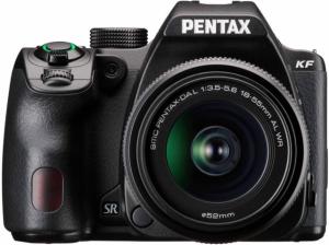 Pentax KF Digital Camera Kit, 18-55 Lens, Black, Compact, 1203