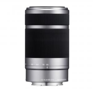 Sony 55-210mm f/4.5-6.3 OSS E-Mount Lens (Silver)