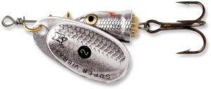 Blue Fox Classic Vibrax Spinner, 3/8 oz, Silver Shiner Wildeye, 60-40-800IC