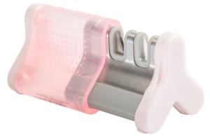 Smiths Slide Sharp Edge Grip 2-Slot Sharpener, Pink, 51134