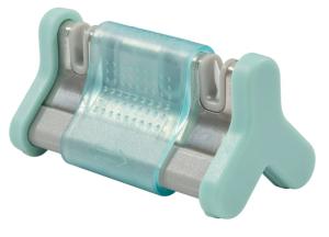 Smiths Slide Sharp Edge Grip 4-Slot Sharpener, Turquoise, 51137