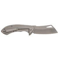Smiths Titania Cleaver Folder 3.26 In Blade Titanium Handle 027925511411