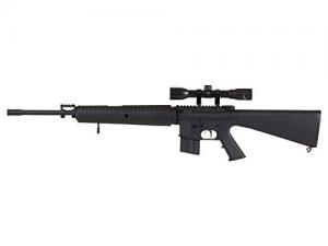 Crosman DCNP7SX DPMS Classic Synthetic Stock A4 Air Rifle with 4x32mm Scope .177 Caliber 028478149694