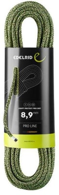 Edelrid Swift Protect Pro Dry 8.9 Dynamic Ropes, Night/Green, 60m, 712890600220