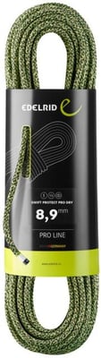 Edelrid Swift Protect Pro Dry 8.9 Dynamic Ropes, 80m, 712890800220
