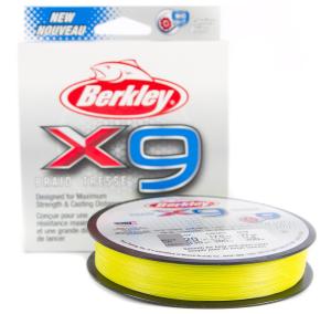 Berkley Jordan Lee x9 Braided Line 30Kg 2,000M Flaming Green