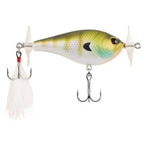 Berkley Spin Bomb Hard Bait, Topwater, 60, 2/5 oz, 60mm, Topwater, Hook Size 5, 2 Hooks, MF Bluegill, BHBSB60-MFBG