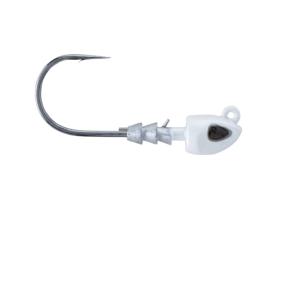 Berkley Fusion19 Swimbait Jighead, Hook Size 3/0, Tackle Size 3/8oz / 10.5g, Pearl White, FSN19SWBJ3/8-3/0-PW