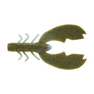 Berkley PowerBait MaxScent Chigger Craw Soft Bait, 4in / 10cm, Blue Craw, PBMSCHC4-BLUC