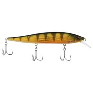 Berkley Stunna Hard Bait, Jerkbait, 112, 1/2oz, 112mm, 3ft-6ft / 0.9m-1.8m, Hook Size 6, 3 Hooks, Perch, BHBST112-PE