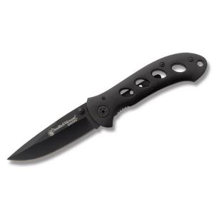Smith & Wesson Oasis Folder Knife | Black | LAPoliceGear.com 028634700783