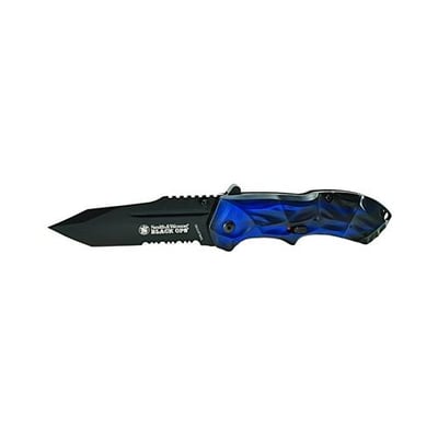 SW Knife SWBLOP3TBLS Blackops BLU Tanto SER