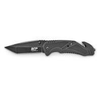 Smith &amp;amp; Wesson Military &amp;amp; Police Liner Lock Folding Knife, 3.79&amp;quot; Blade SWMP11B