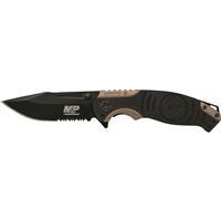 Smith &amp;amp; Wesson Military &amp;amp; Police Liner Lock Folding Knife SWMP13BSCP