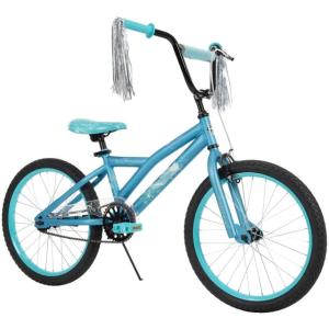Huffy Glitzy Kids Bike - Girls, Blue, 20in, 23070