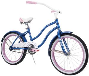 Huffy Good Vibrations Kids Bike - Girls, Blue/Pink/White, 20 in, 23559