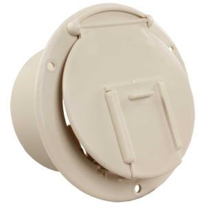 Thetford 94327 Round Electric Cable Hatch, 94327