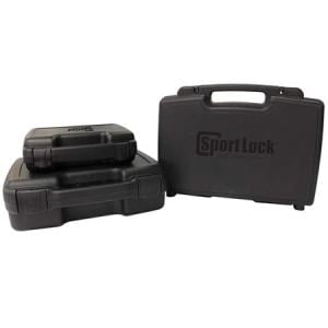 Birchwood Casey 03002 Single Handgun Case Plastic 7" x 10.5" x 2" Black 029057030020