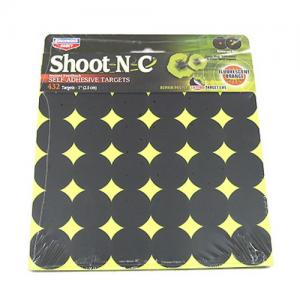 Birchwood Casey AR418 Shoot-N-C 1 inch Round Target 12pk 3411518