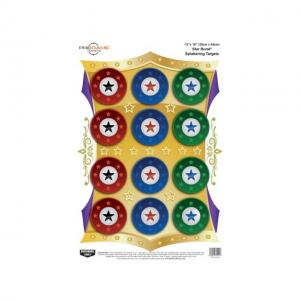Birchwood Casey Dirty Bird Pregame Targets Star Burst 12x18 Inch 100 Per Package, BC-35591 BC35591
