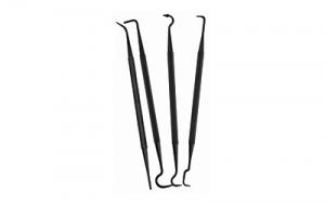 Birchwood Casey 41113 Firearm Cleaning Picks, Nylon, Double Ended, Package of 4 029057411133