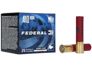 Federal Game-Shok High Brass 410 Gauge 2.50" 1/2 oz 1200 fps 7.5 Shot H41275 Full Case-250 Rounds
