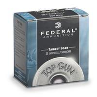 Federal, Top Gun Target, 12 Gauge, 2 3/4&amp;quot;, 1 1/8 oz. Shotshells, 25 Rounds TG128