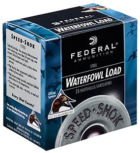 Federal WF133T Speed-Shok Waterfowl 12 ga 3.5" 1-3/8oz T Shot 25Bx/10Cs 029465027846