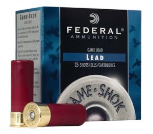 Federal Game-Shok Game Loads H160 6 16 Gauge 2.75 Inch 1165 FPS 1 Ounce 6 Shot 25 Rounds 029465050660