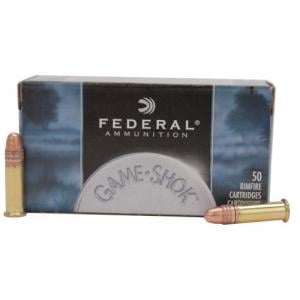 Federal Game-Shok .22LR 40GR Copper-Plated Solid Point 50rds 710