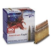 American Eagle, .223 (5.56x45mm), FMJBT, 55 Grain, 90 Rounds with Stripper Clips XM193AF90