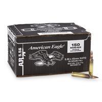 Federal American Eagle, .223 (5.56x45mm), FMJ, 55 Grain, 150 Rounds XM193BK150