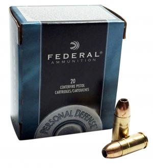 Federal JHP 180 Grain Brass .40 SW 20Rds 029465093211