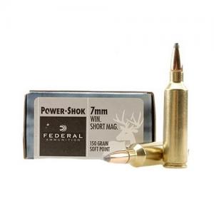 Federal PowerShok 7mm WSM 150GR SP 20rds 7WSME