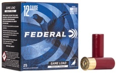 Federal Game-Shok Heavy Field 12 Gauge 2.75" 1 1/4 oz 1220 fps 7.5 Shot H12575 Full Case-250 Rounds H12575