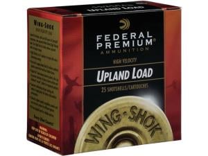 Federal Premium Wing-Shok Ammunition 28 Gauge 2-3/4 3/4 oz Buffered Copper Plated Shot - 598790"