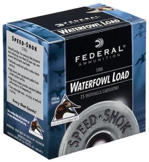 Federal WF1334C Speed-Shok Steel 12 Gauge 3.5" 1 3/8 oz 4 Shot - CASE 029465527853